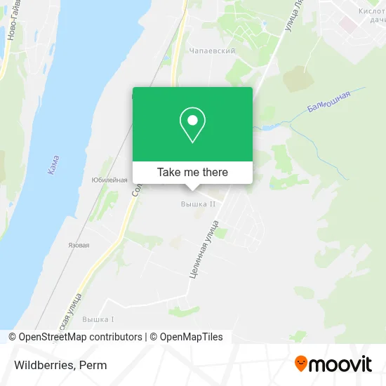 Wildberries map