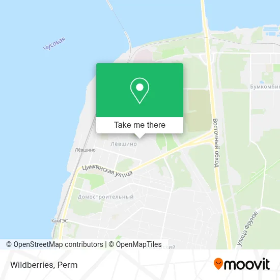 Wildberries map