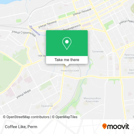 Coffee Like map