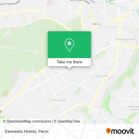 Elements Hotels map