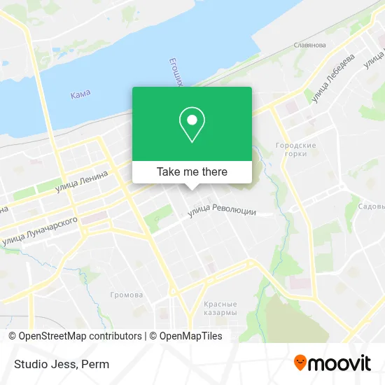 Studio Jess map