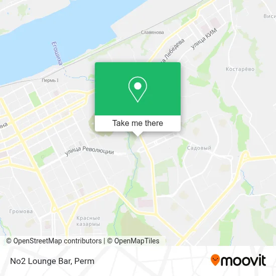 No2 Lounge Bar map