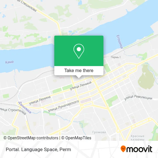 Portal. Language Space map