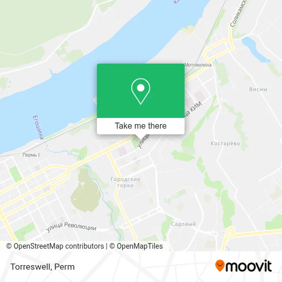 Torreswell map