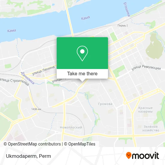 Ukmodaperm map