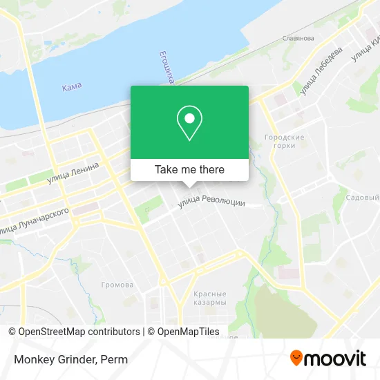 Monkey Grinder map