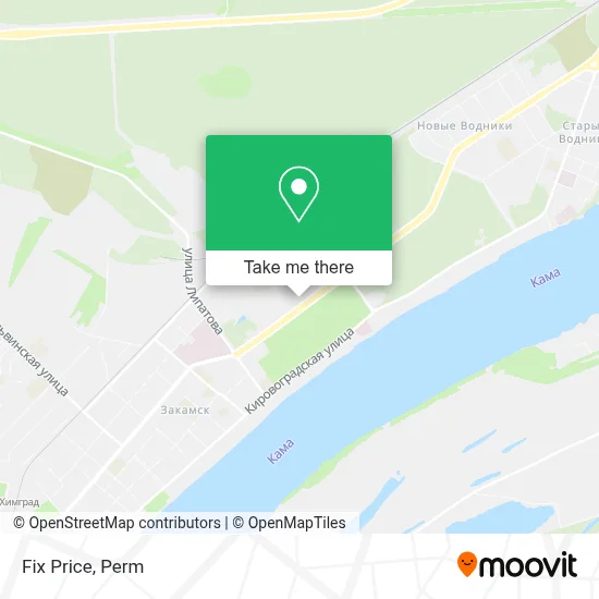 Fix Price map