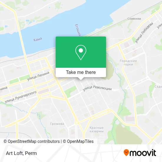 Art Loft map