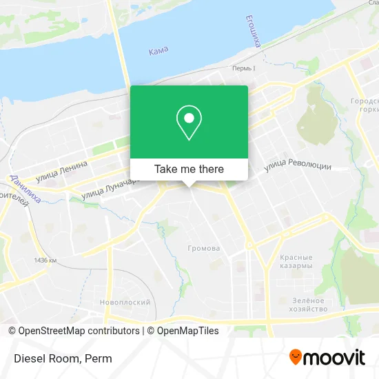 Diesel Room map