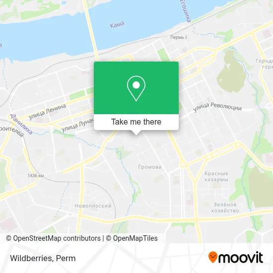 Wildberries map