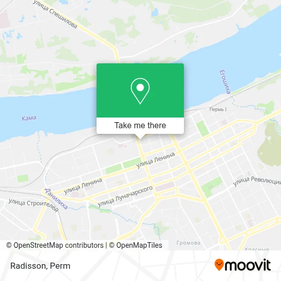 Radisson map