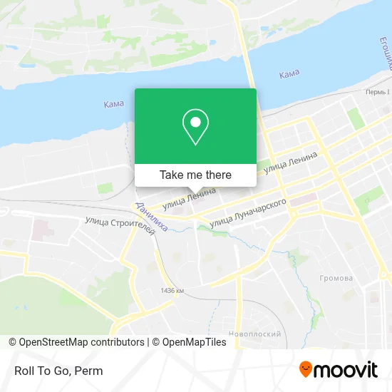 Roll To Go map