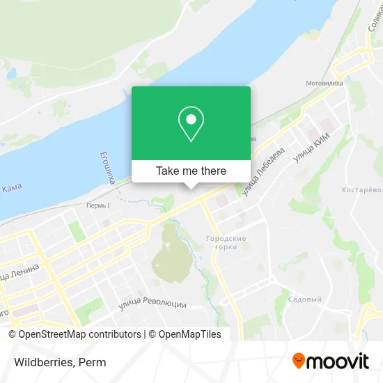 Wildberries map