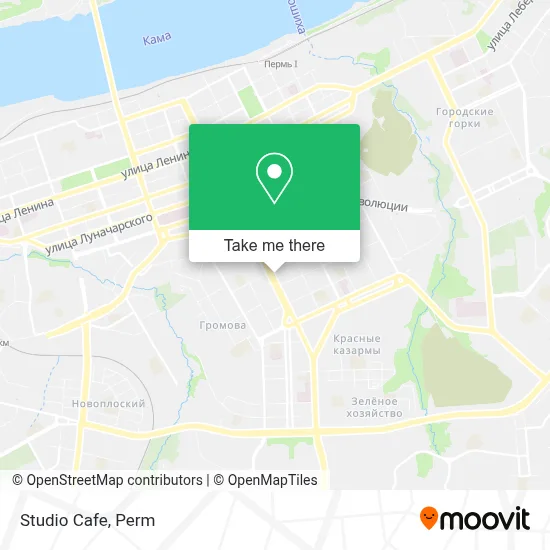 Studio Cafe map