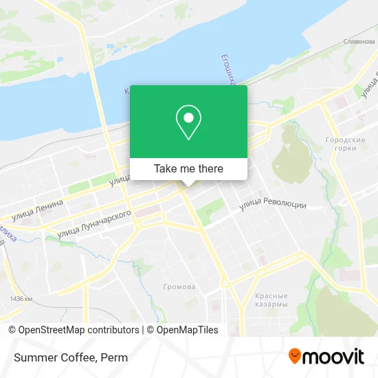 Summer Coffee map