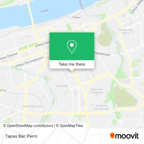 Tapas Bar map