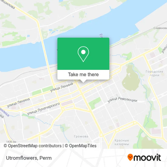 Utromflowers map