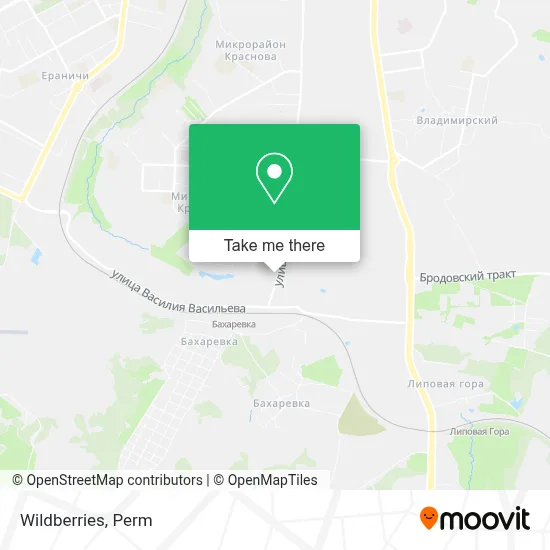 Wildberries map