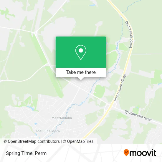 Spring Time map