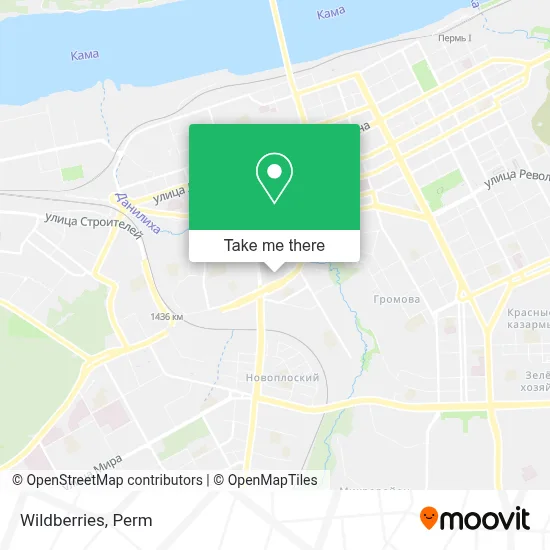 Wildberries map