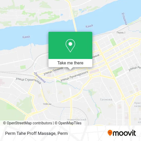 Perm Tahe Proff Massage map
