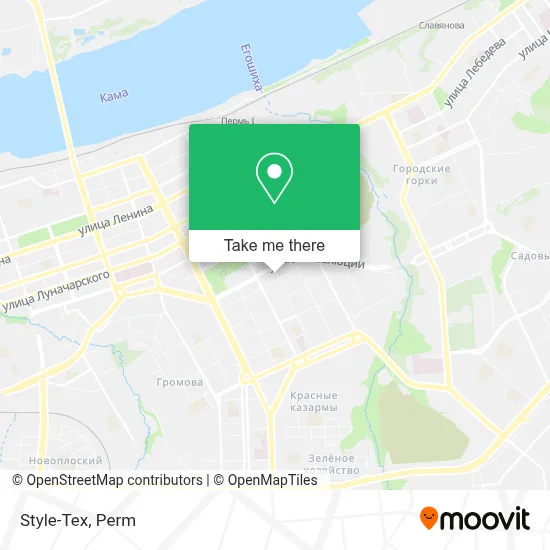 Style-Tex map