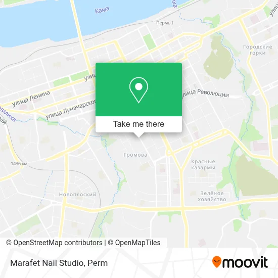 Marafet Nail Studio map