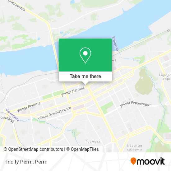 Incity Perm map