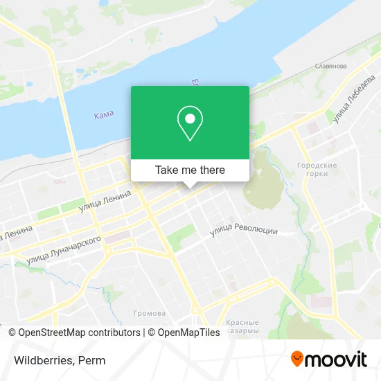 Wildberries map