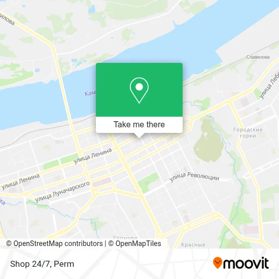 Shop 24/7 map