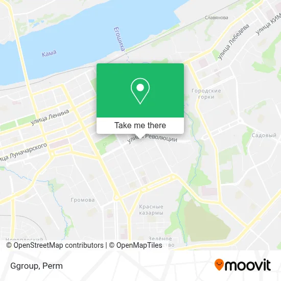 Ggroup map