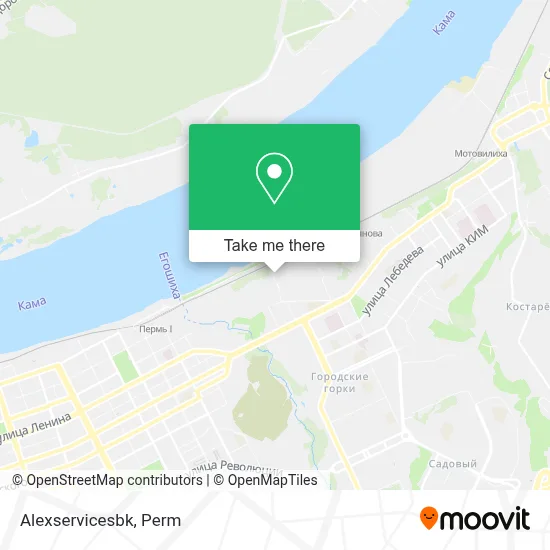 Alexservicesbk map