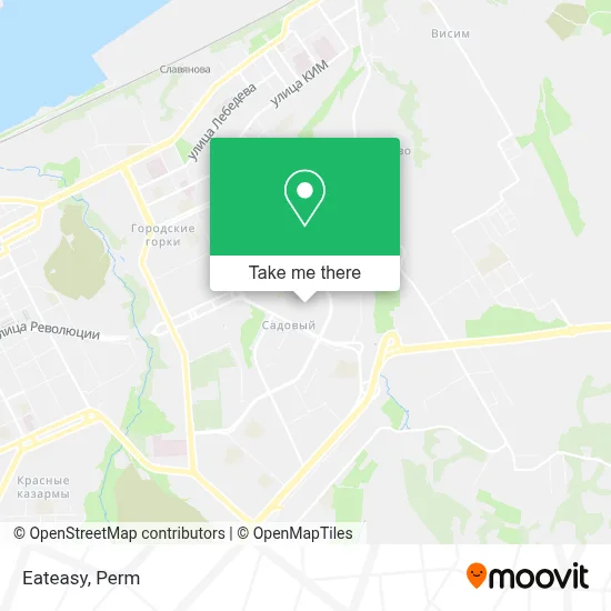 Eateasy map