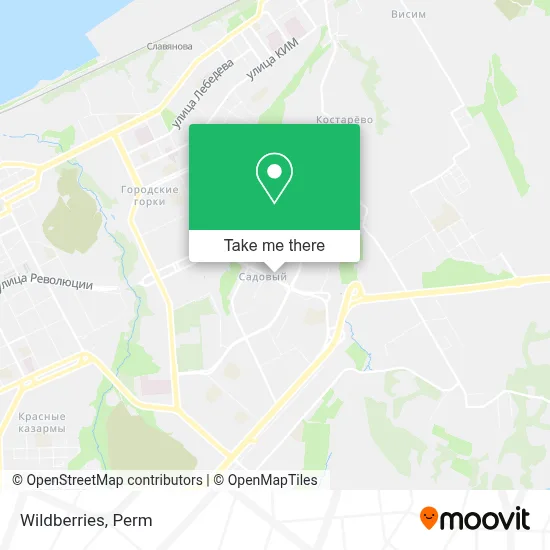 Wildberries map