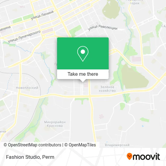 Fashion Studio map