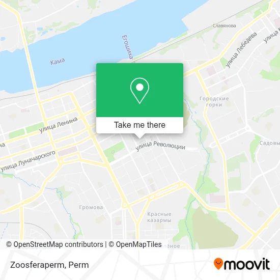 Zoosferaperm map