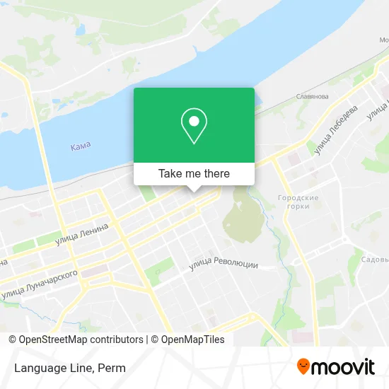 Language Line map