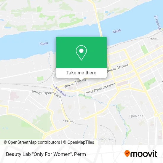 Beauty Lab "Only For Women" map