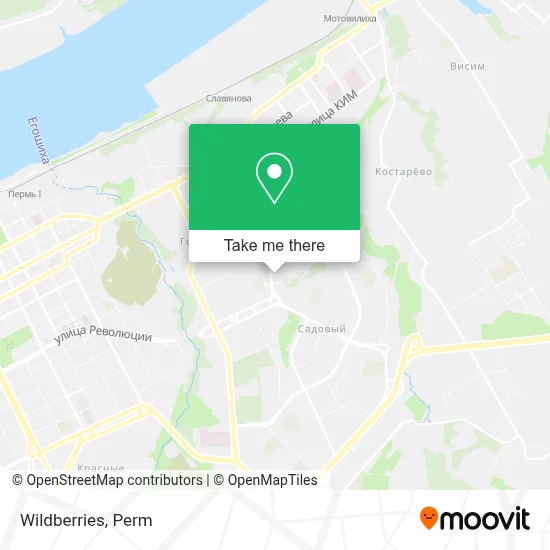 Wildberries map