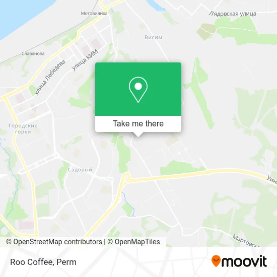 Roo Coffee map