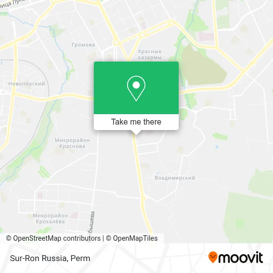 Sur-Ron Russia map