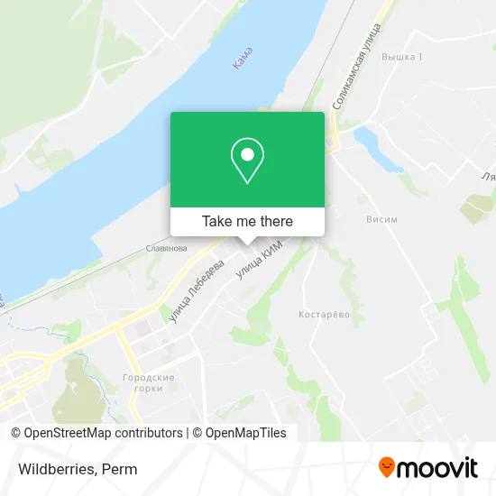 Wildberries map