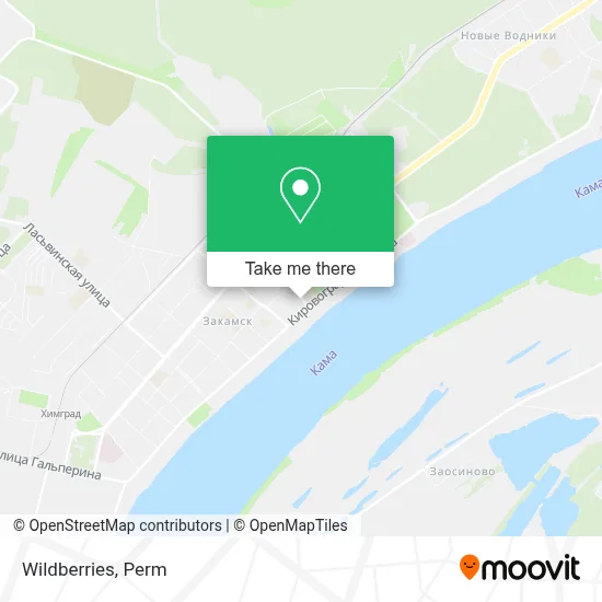 Wildberries map