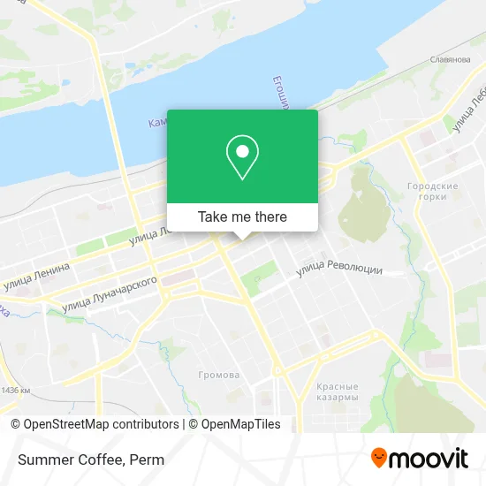 Summer Coffee map
