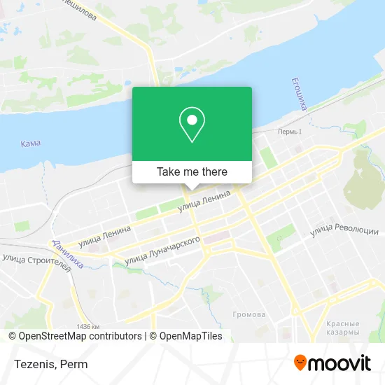 Tezenis map