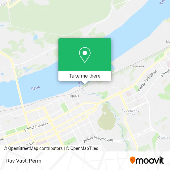 Rav Vast map