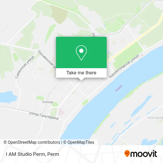 I AM Studio Perm map