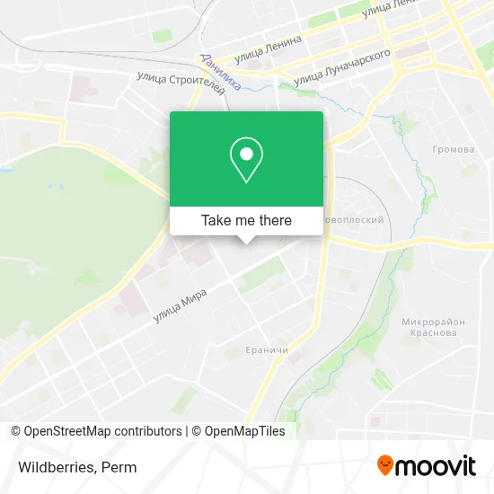 Wildberries map