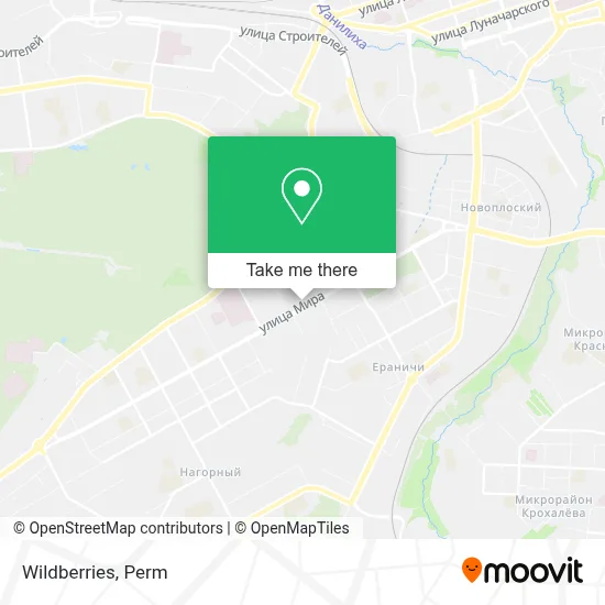 Wildberries map