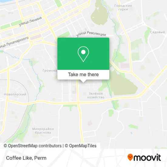 Coffee Like map